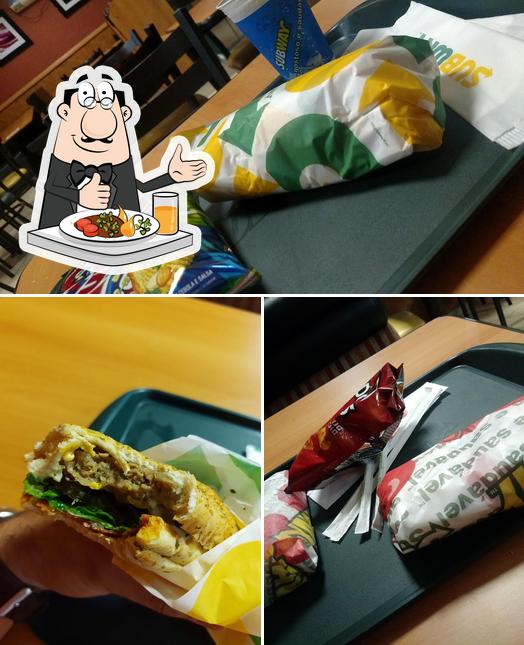 Comida em Subway