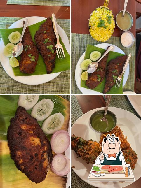 Fish and chips at Vijaya Non-Veg Family Restaurant