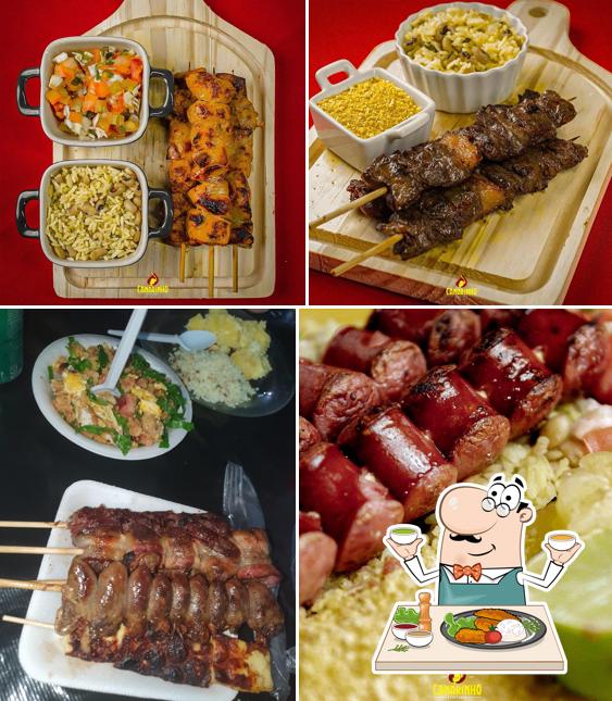 Comida em Espetaria Canarinho