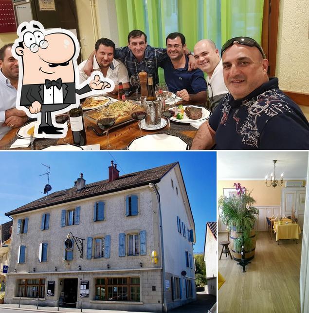 La foto di interni e esterno da Hôtel de la Balance