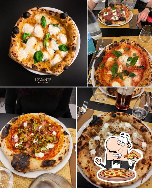 A Pizzeria LEVANTE, puoi goderti una bella pizza