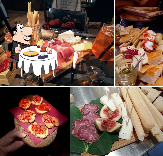 Piatto di formaggi al Bar Cà du Diau