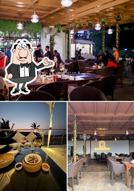 Check out how Beyond Belief Rooftop Sea View Bar looks inside