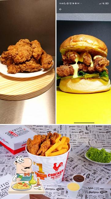 Sanduíche de carne de porco desfiada em Chicken All In Delivery Concórdia