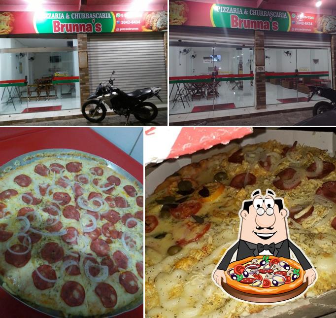 Escolha pizza no Pizzaria BRUNNA'S