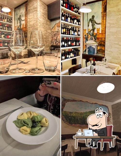 Gli interni di Trattoria Nonna Gigia