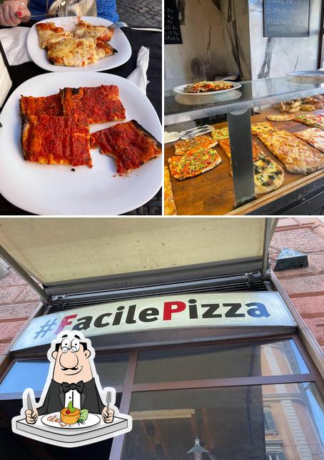 Questa è la foto che presenta la cibo e esterno di #facilepizza