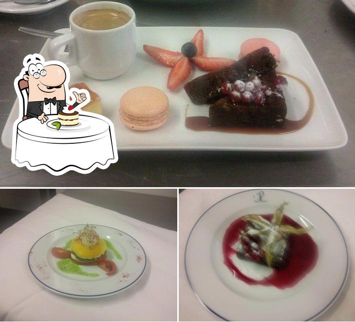 restaurant du golf des abers provides a selection of sweet dishes