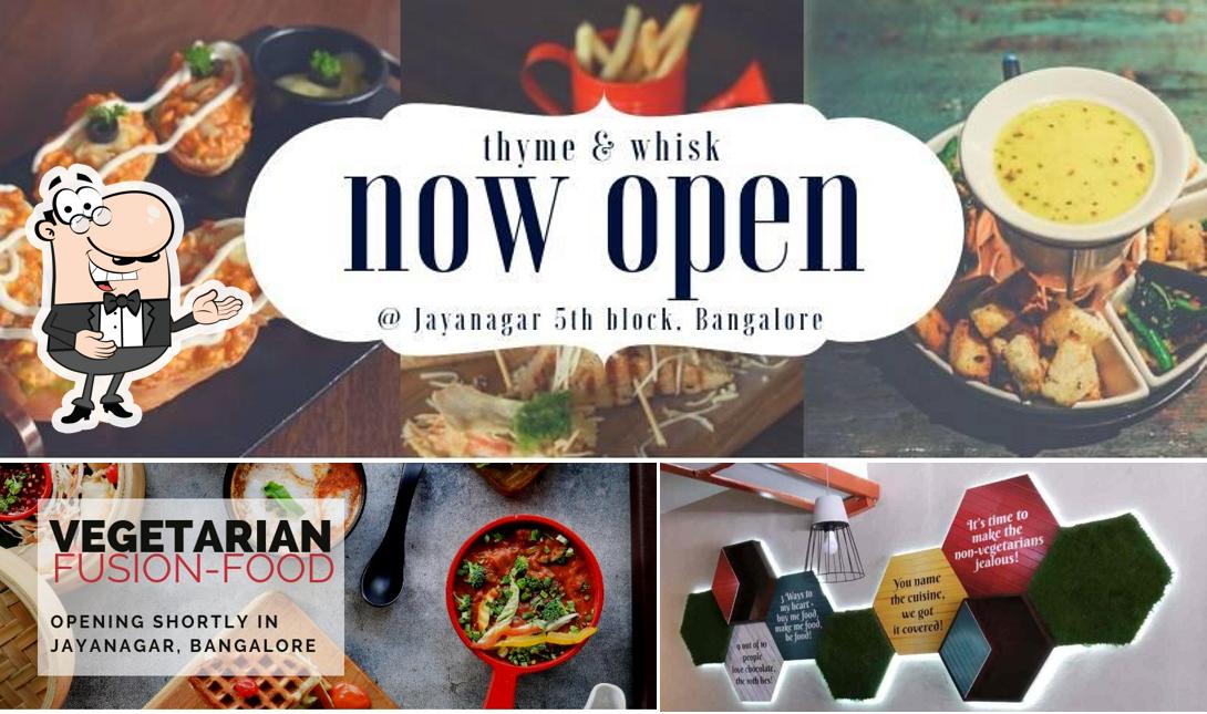 Here's an image of Thyme & Whisk Vegetarian Restaurant in Jayanagar Bangalore