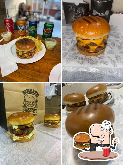 Delicie-se com um hambúrguer no Braith burguer's