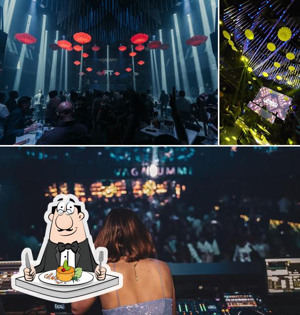 Food at VAGALUMME Nightclub