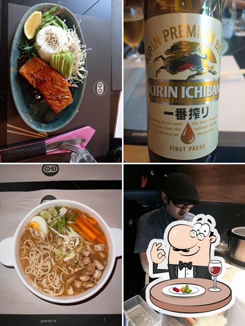 Nourriture à Go Sushi