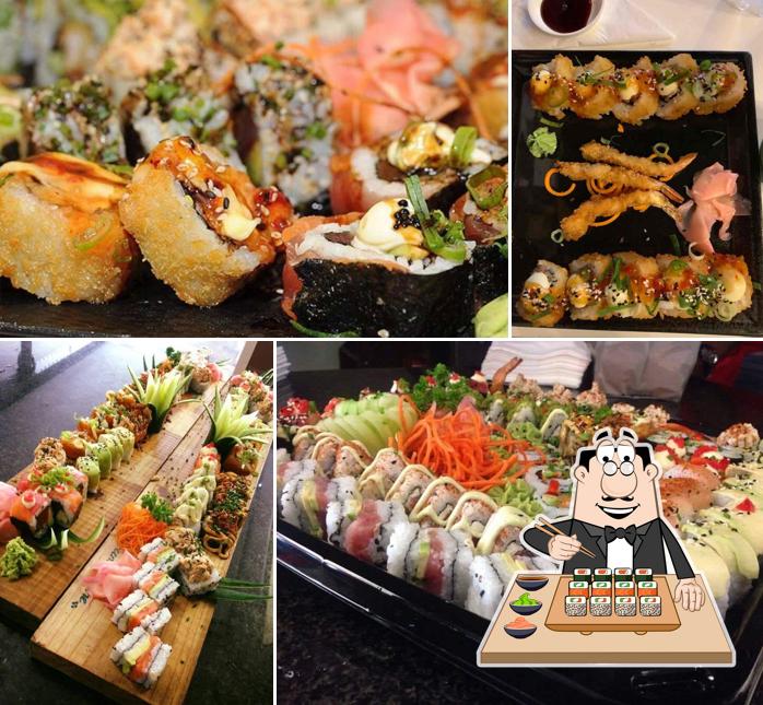 Les sushi sont disponibles à Nuri Sushi Factory