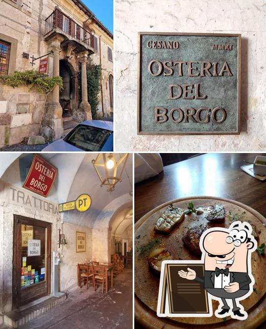 Guarda la parte esterna di Osteria del Borgo