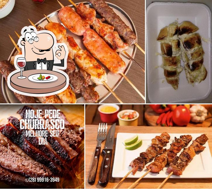 Comida em Churrasquinho do Márcio