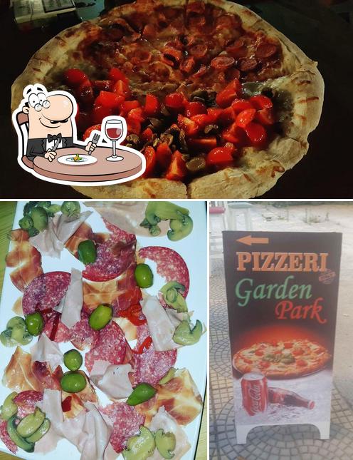 Food at Garden Park Bar Grill & Pizza