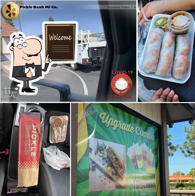 Pickle Banh Mi Co in Fountain Valley Restaurant menu and reviews