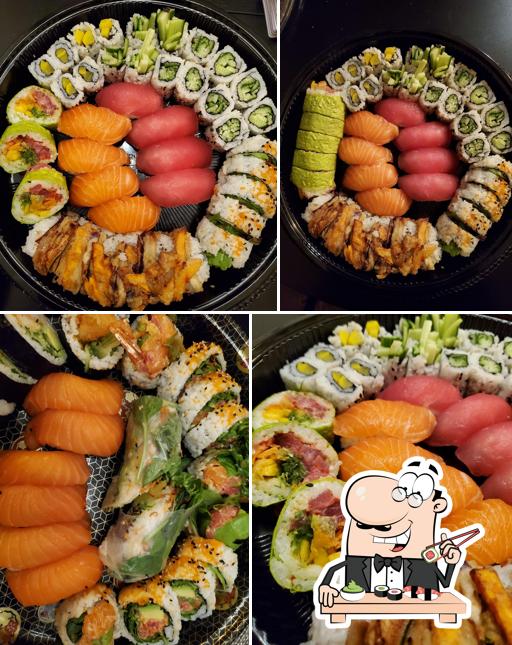 Essayez différentes options de sushi