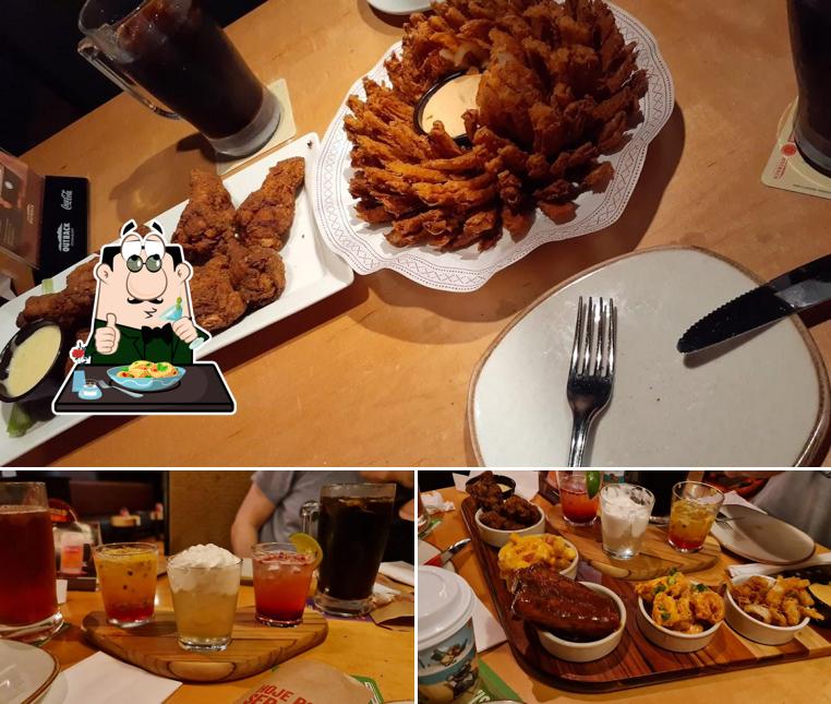 Comida em Outback Steakhouse