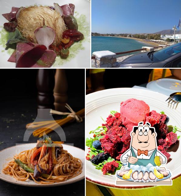 Отведайте блюда с морепродуктами в "Mango Restaurant, Paros"