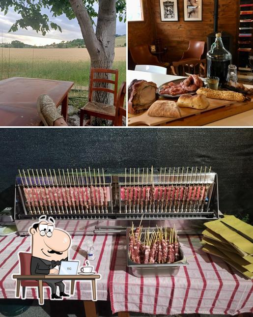 Gli interni di C.da Pieve Porchetteria