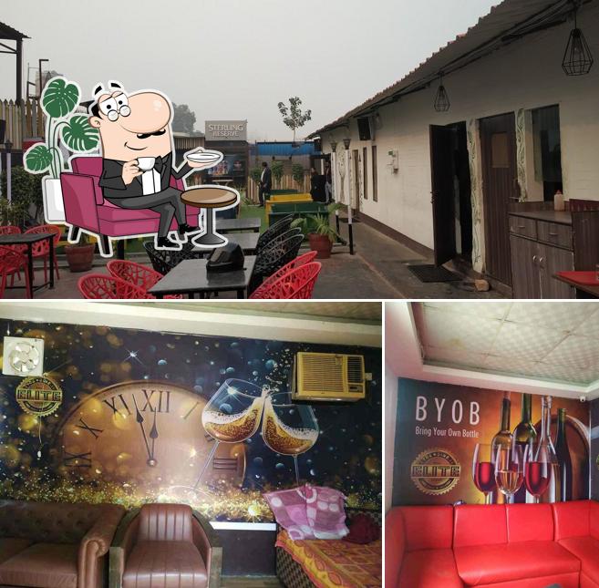 The interior of ELITE Byob