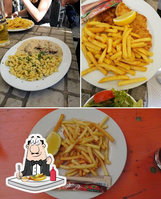 Dégustez des frites à Restaurant Biergarten Klosterstüble