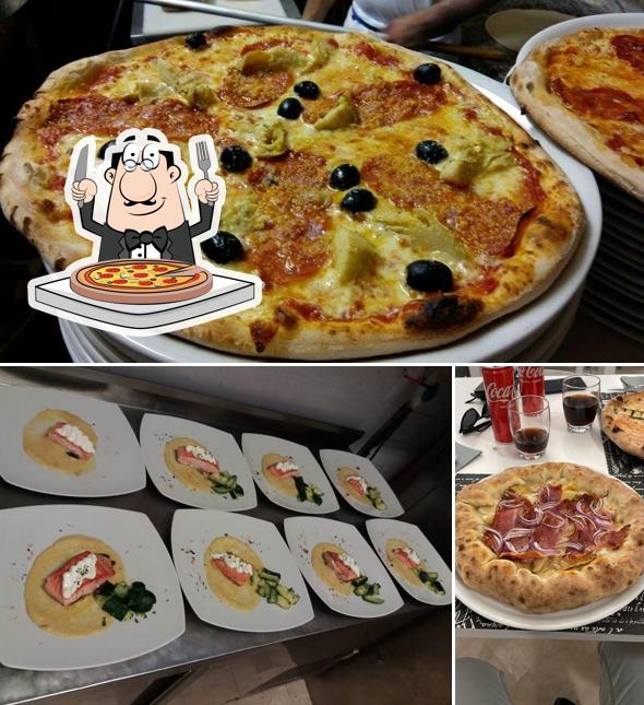 Scegli una pizza a Osteria del Gusto