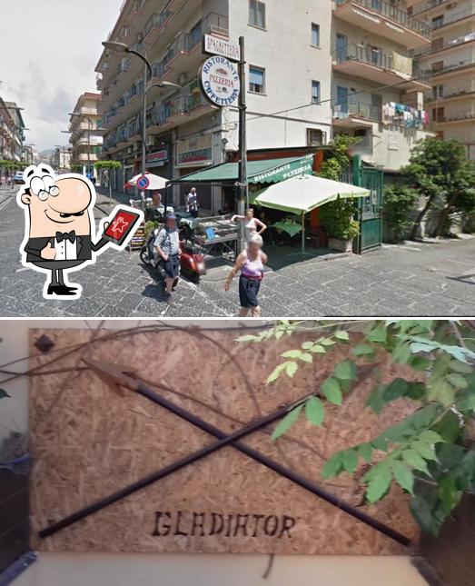 Gli esterni di Ristorante Borbonico Gladiator