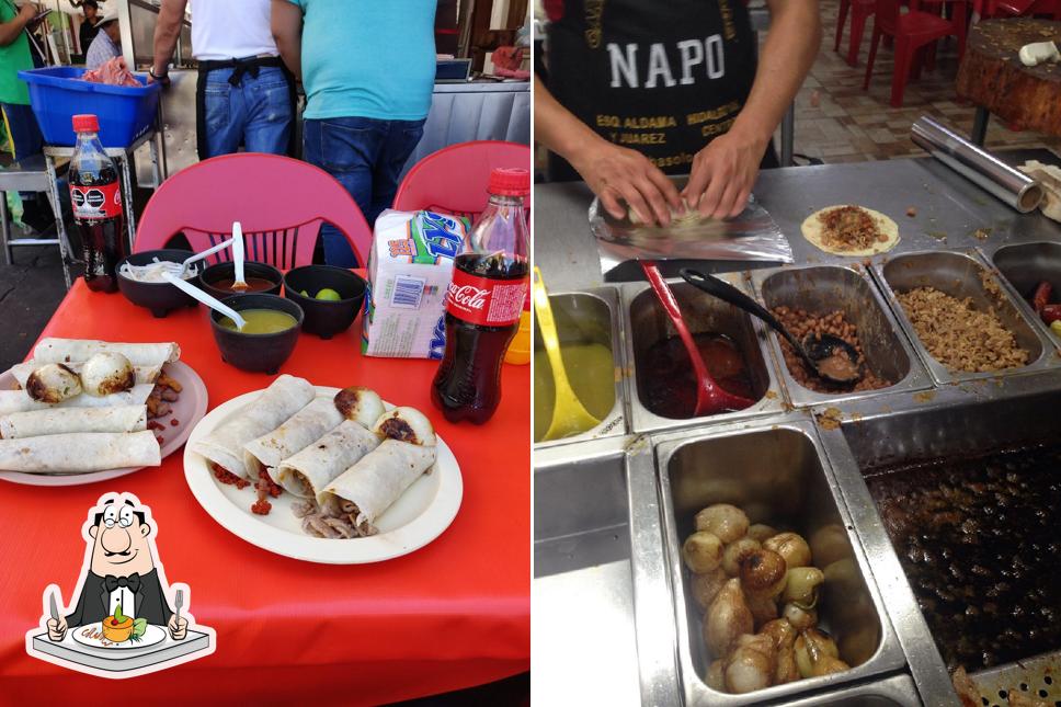 Comida en Tacos su amigo El Napo