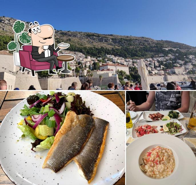 Gli interni di Taverna Pupo