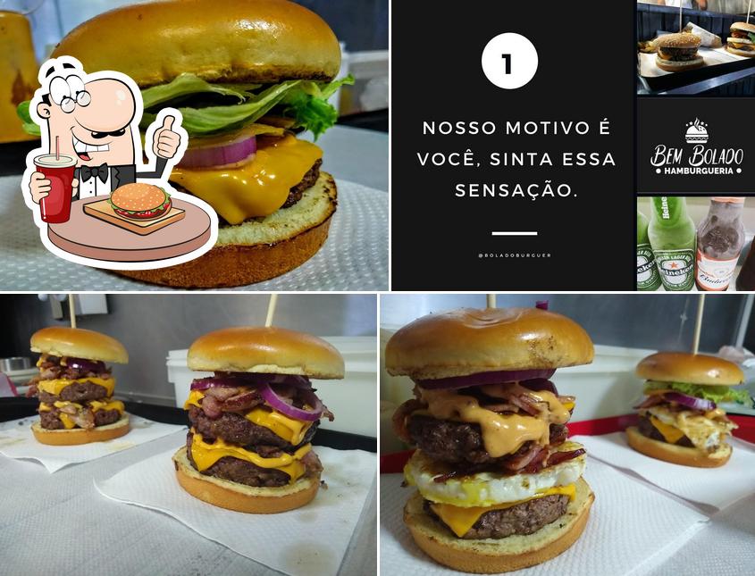 Delicie-se com um hambúrguer no Bem Bolado Hamburgueria