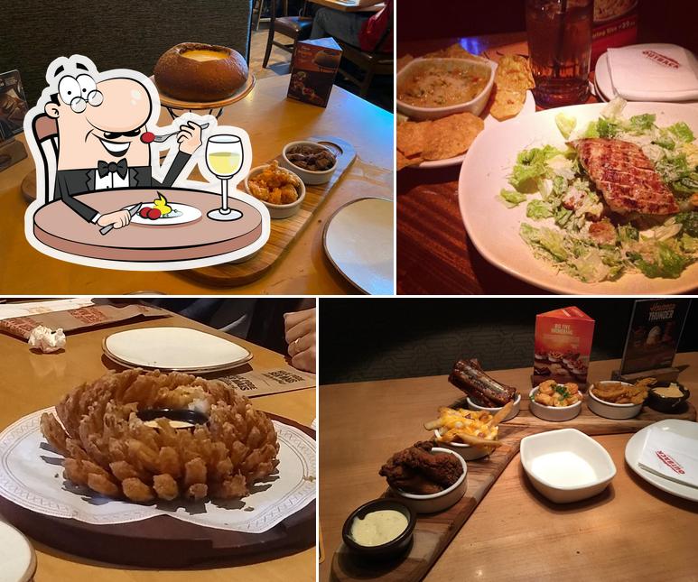 Comida em Outback Steakhouse - (Shopping Metropolitano Barra)