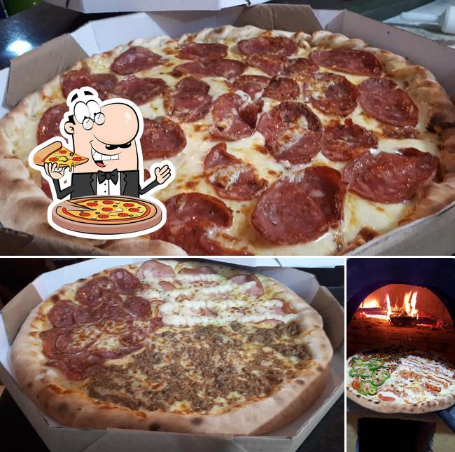 Experimente pizza no Miranda pizza