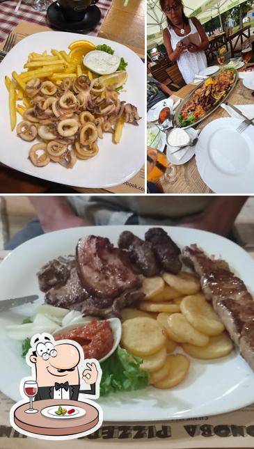 Cibo al Pizzeria Punat