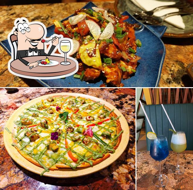 The picture of Finch Brewhouse’s food and alcohol