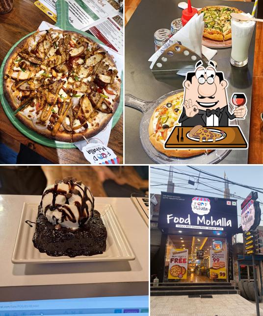 Try out various kinds of pizza
