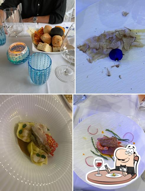 Cibo al Ristorante Ensama Pesce
