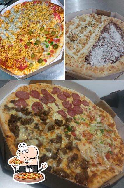 Experimente pizza no Dona Augusta Lages