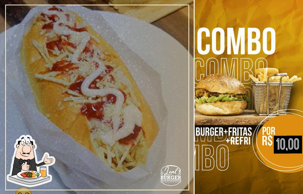 Comida em Leal Burger