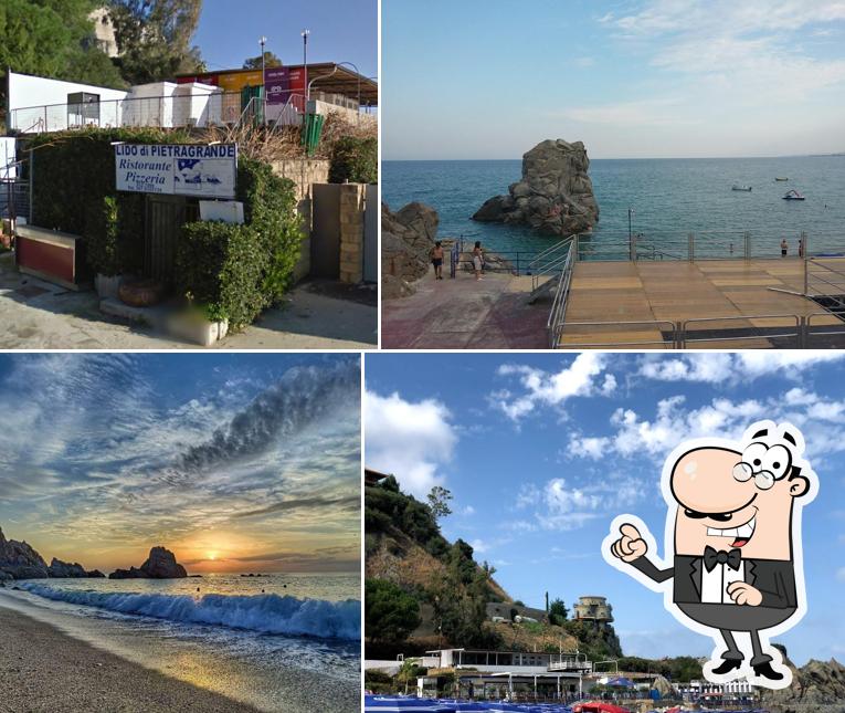 Gli esterni di Ristorante del Lido Scogliera di Pietragrande