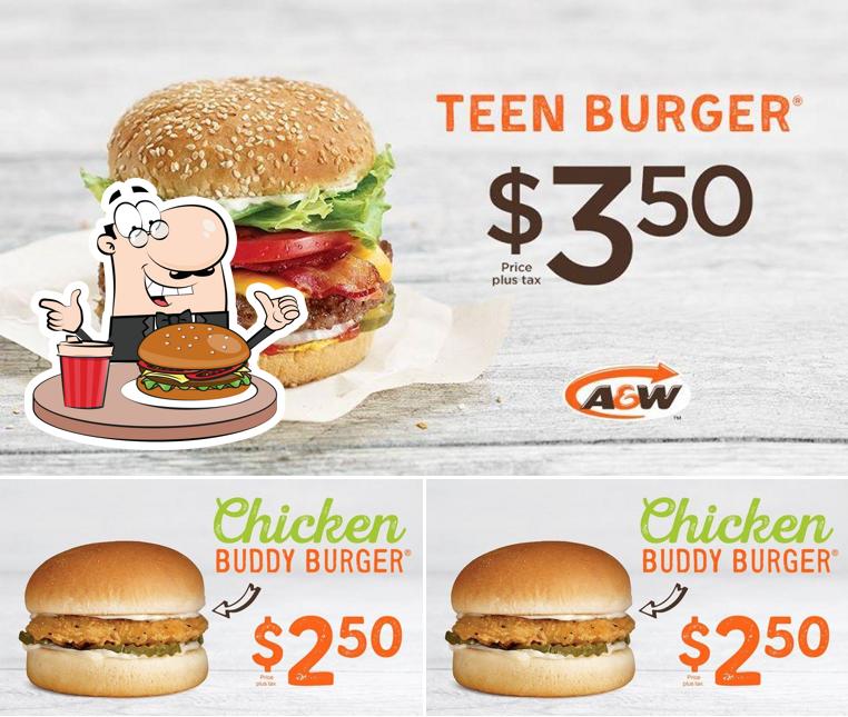 Prenez un hamburger à A&W Canada