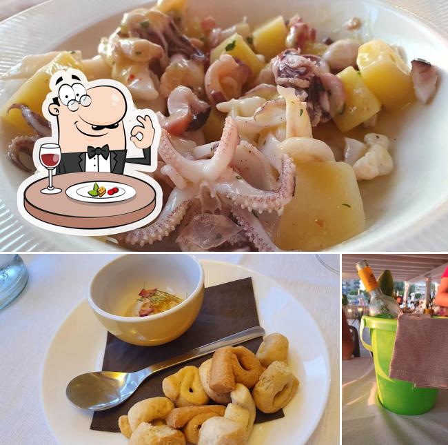 La immagine della cibo e birra di Duna Beach