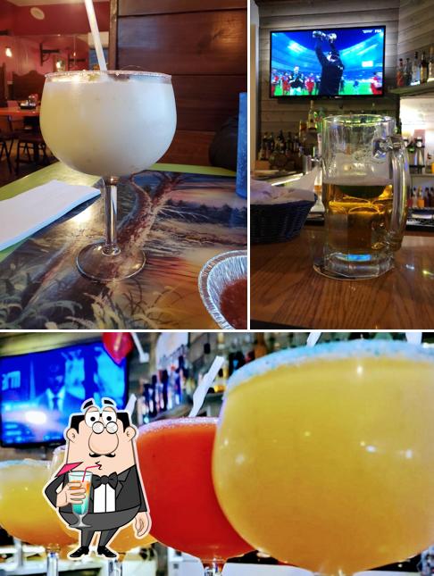 Order a drink at La Tapatia mexican restaurant