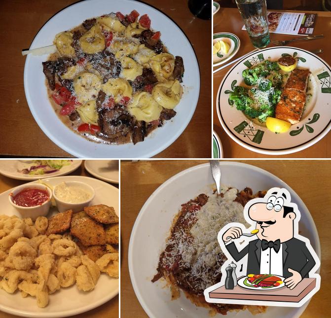 Meals at Olive Garden Italian Restaurant