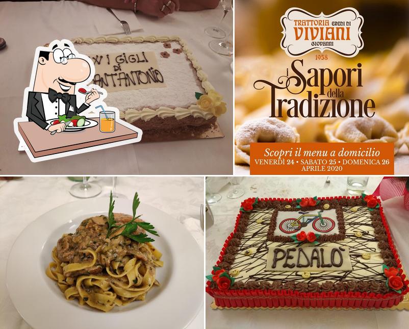 Cibo al Trattoria Eredi Viviani
