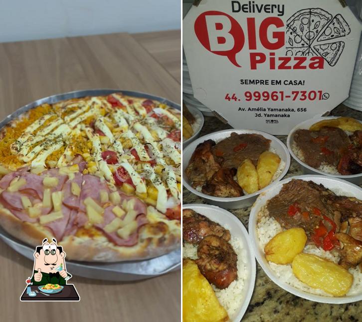 Comida em BIG Pizza Marialva