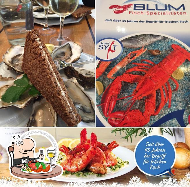 Fisch Blum Westerland Neue Str 4 Seafood Fischbistro Restaurant