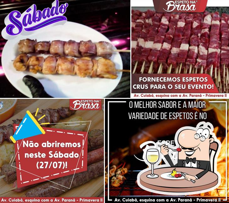 Comida em Espeto na Brasa - Espetos e Jantinha