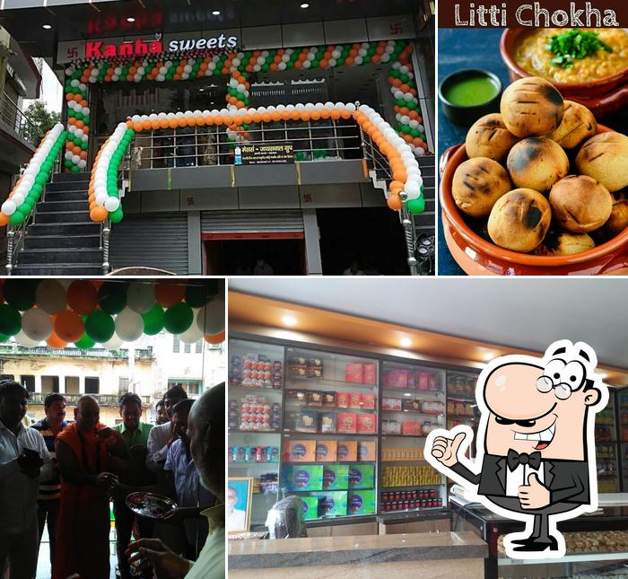 Here's a pic of Kanha sweets Restaurant & Guest House